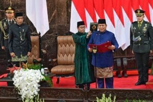 Pelantikan Prabowo dan Gibran sebagai Presiden dan Wakil Presiden RI ke-8