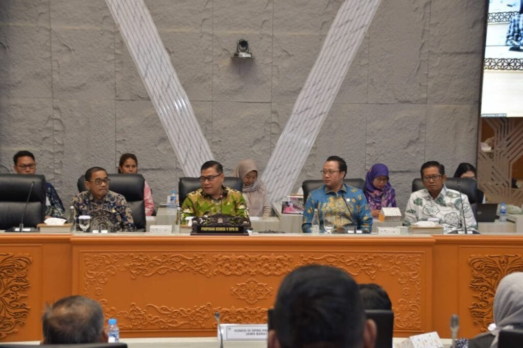 Rizaldy Priambodo sampaikan aspirasi pembangunan infrastruktur Jawa Barat kepada DPR RI