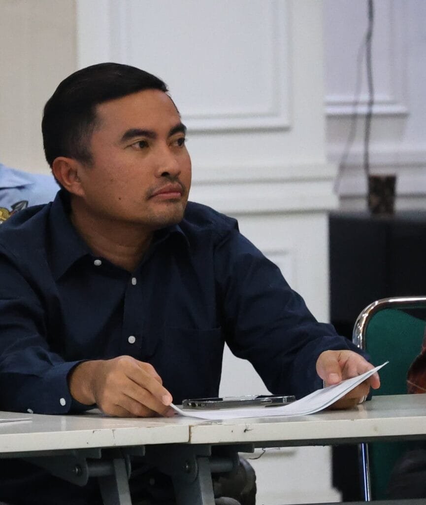 Andhika Surya Gumilar beri keterangan pers tentang revisi RTRW Subang.