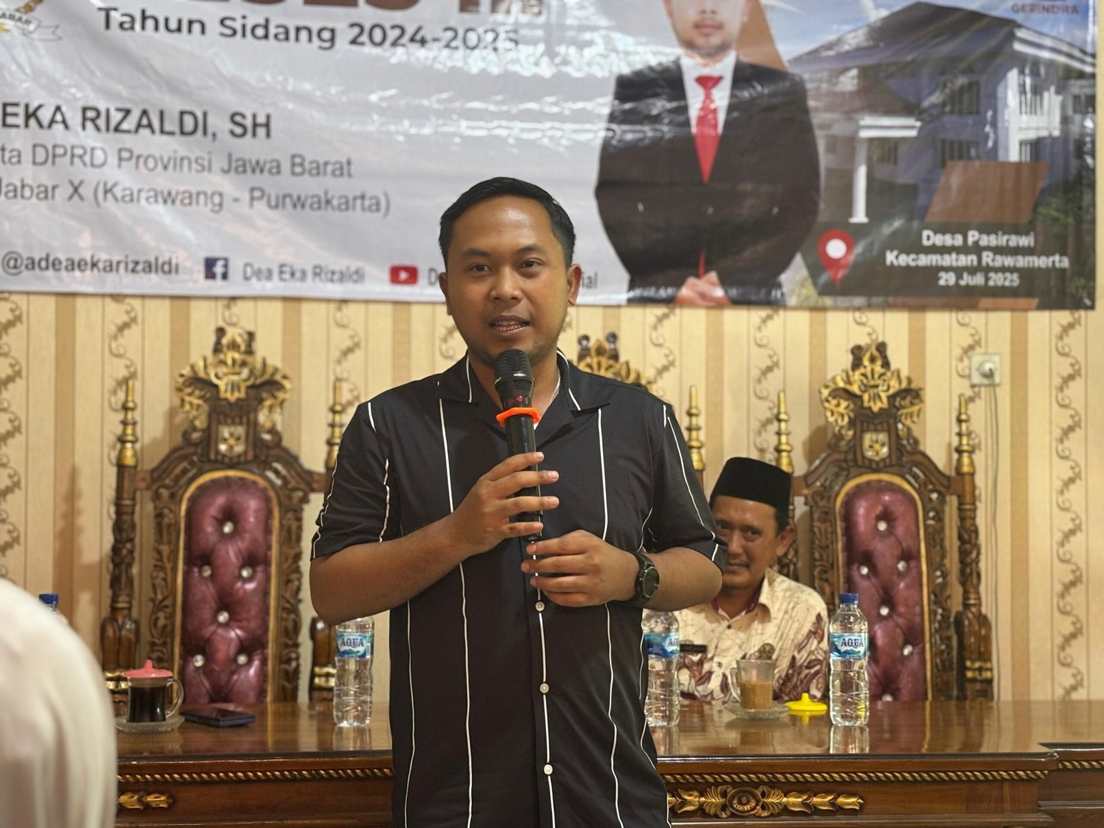 Dea Eka Rizaldi Kunjungi Pasirawi: Serap Aspirasi, Bukan Sekedar Janji