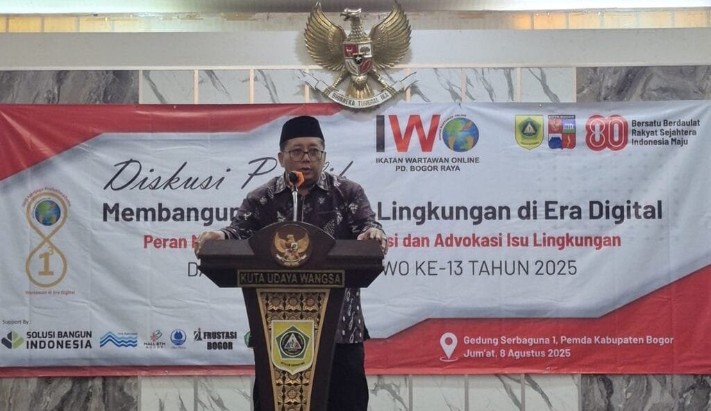 Ricky Kurniawan sambutan HUT ke-13 IWO di Kabupaten Bogor