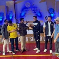 Abdul Karim resmi membuka Liga Futsal Antar Pelajar Qualifier Proton Super Cup Cianjur 2025