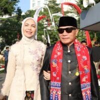 Ketua DPRD Jabar Buky Wibawa menghadiri Rapat Paripurna Hari Jadi ke-80 Provinsi Jawa Barat di Gedung Merdeka, Bandung.