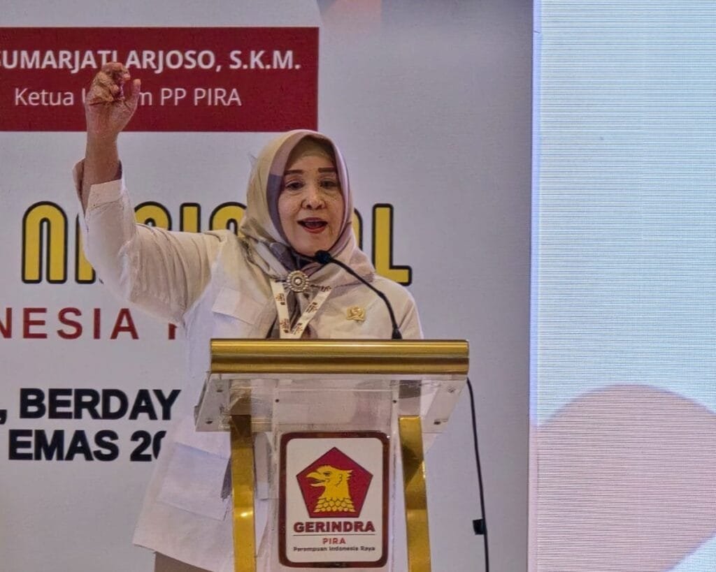 Ketua PD PIRA Jabar, Prasetyawati, di Munas PIRA, 9-10 Oktober 2025.