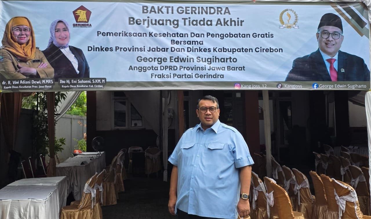 George Edwin Sugiharto Gelar Pemeriksaan dan Pengobatan Gratis di Cirebon