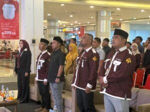 Dea Eka Rizaldi menyampaikan materi dalam Seminar Job Talk UNSIKA tentang kesiapan mahasiswa menghadapi dunia kerja modern