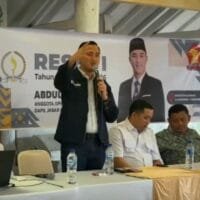Abdul Karim mendengarkan aspirasi APDESI terkait Pembangunan Cianjur Selatan
