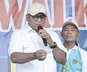 Pradi Supriatna menghadiri Gerak Jalan Harmoni pada peringatan HAB ke-80 Kementerian Agama di Depok