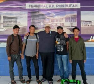 George Edwin Sugiharto memfasilitasi pemulangan warga Jawa Barat yang terdampak banjir di Aceh