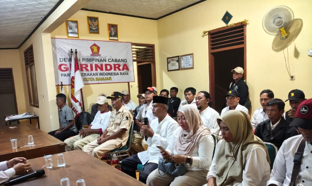 Doa bersama DPC Partai Gerindra Kota Banjar dalam rangka menyambut Tahun Baru 2026
