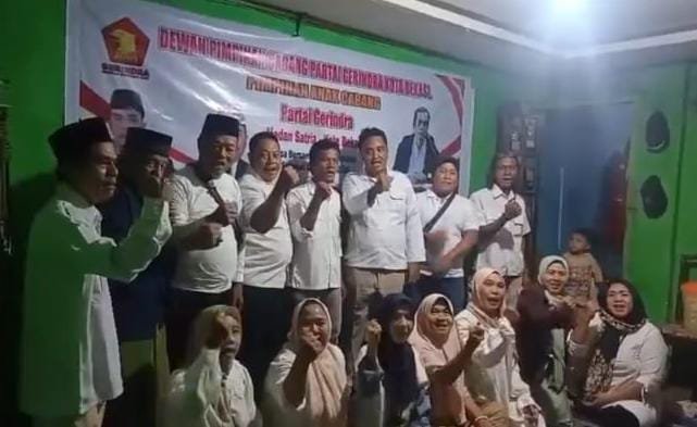 PAC Medan Satria Gerindra Bekasi doa bersama menyongsong 2026