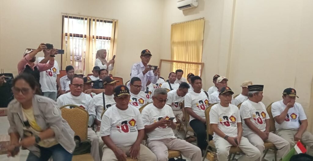 Kebersamaan kader gerindra karawang di hut ke 18 gerindra