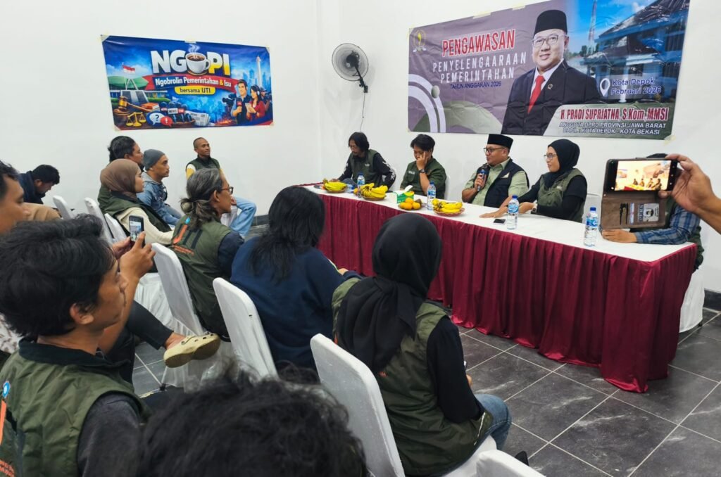 Situ Tujuh Muara di Sawangan Depok yang menjadi perhatian Pradi Supriatna terkait resapan air dan risiko banjir.