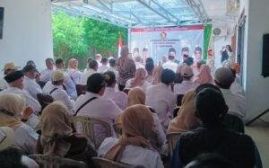 Endang S Thohari dalam kegiatan konsolidasi Gerindra Kota Bogor