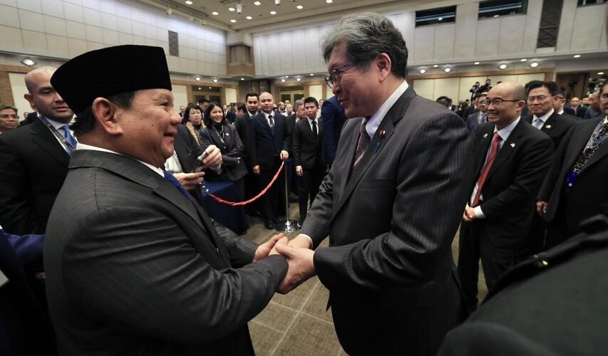 Suasana forum bisnis Indonesia Jepang di Tokyo yang membahas industrialisasi berkelanjutan