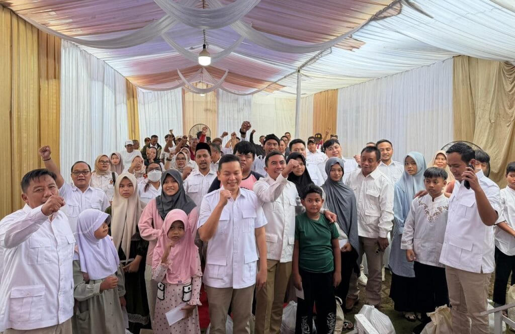 Kader Gerindra Subang mengikuti kegiatan silaturahmi dan konsolidasi menjelang Idulfitri