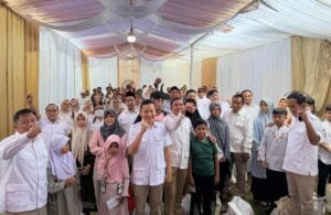 Kader Gerindra Subang mengikuti kegiatan silaturahmi dan konsolidasi menjelang Idulfitri