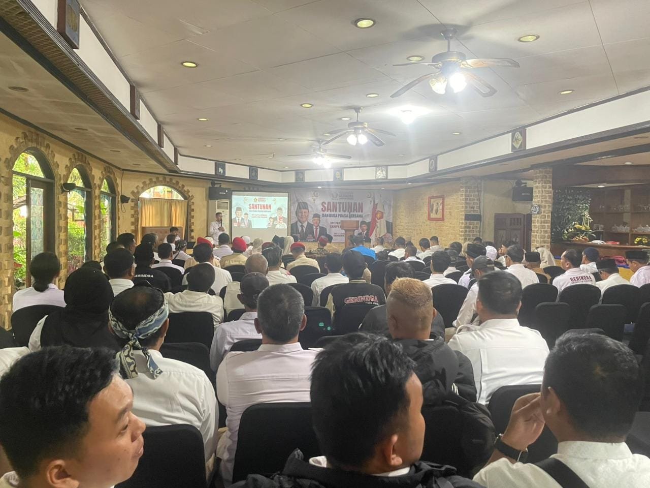 Gerindra Kabupaten Sukabumi Gelar Santunan Anak Yatim, Kader Diminta Kawal Program MBG