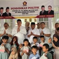 Gerindra Sukabumi Santuni Ratusan Anak Yatim