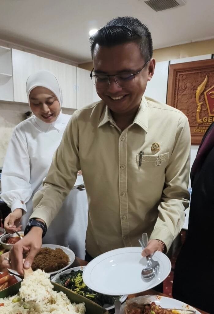 Halal Bihalal Fraksi Gerindra Jabar Usai Rapat Paripurna