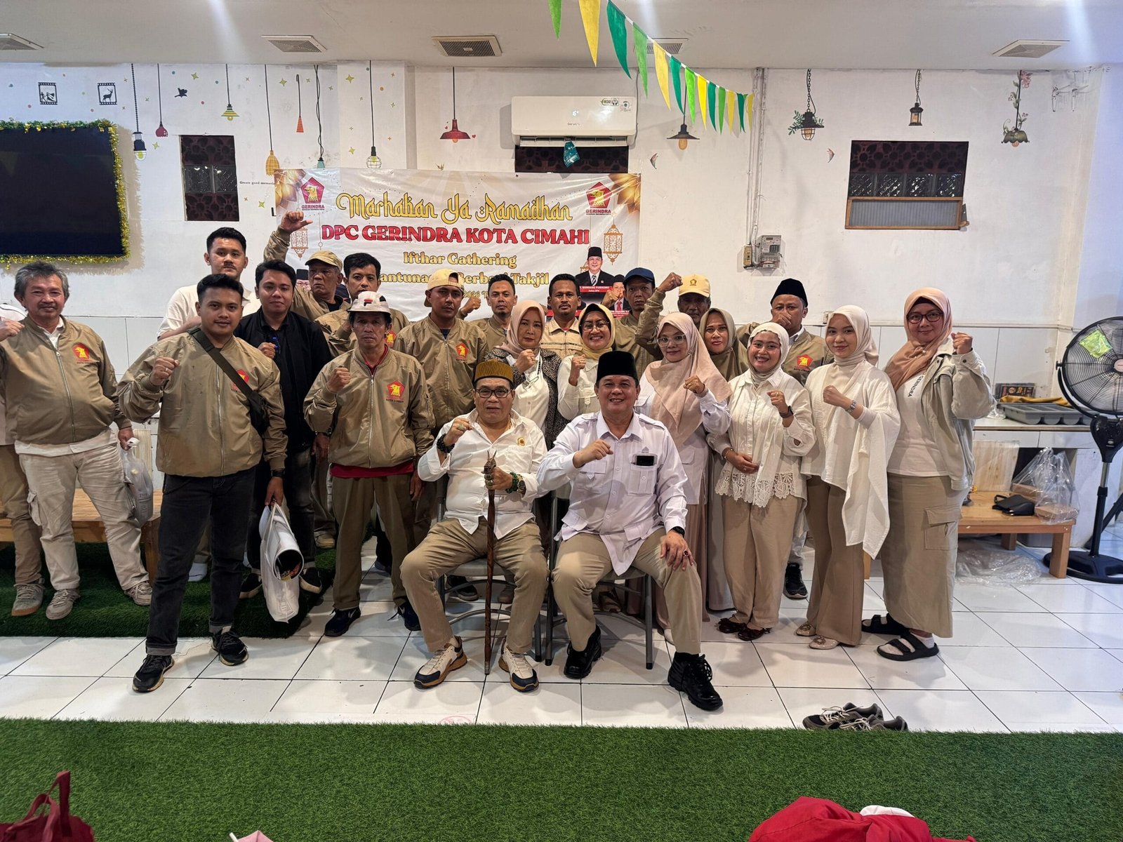 Ramadan Hangatkan Kebersamaan, Gerindra Cimahi Santuni Anak Yatim