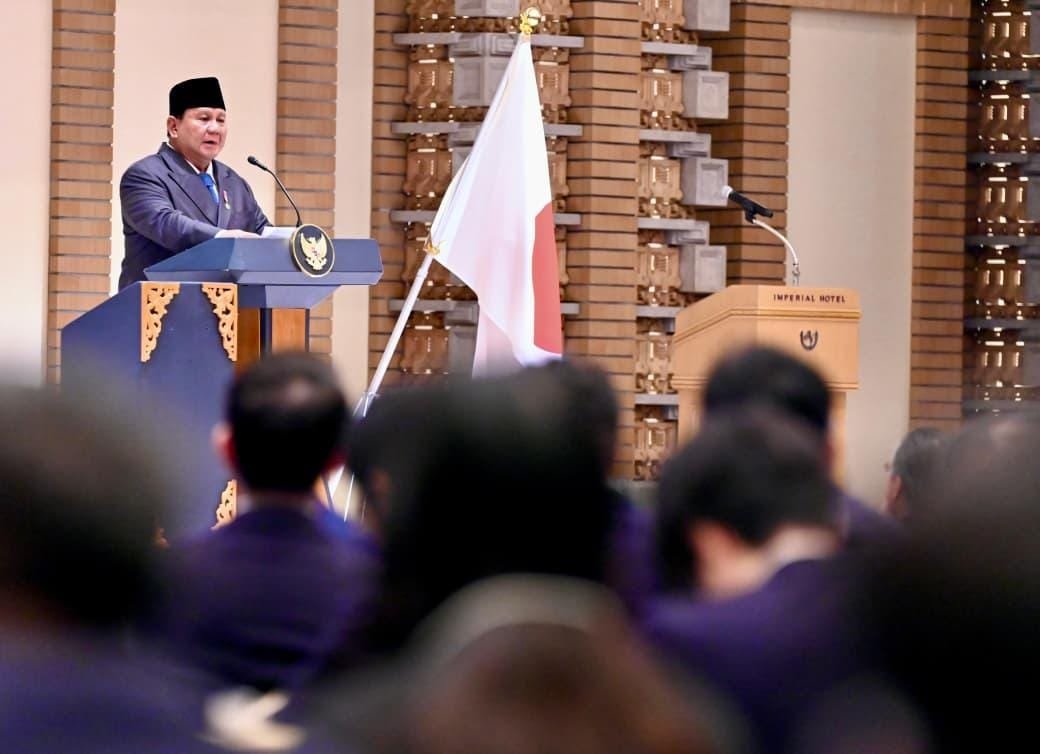 Prabowo Perkuat Kerja Sama Indonesia–Jepang, Fokus Ekonomi dan Energi
