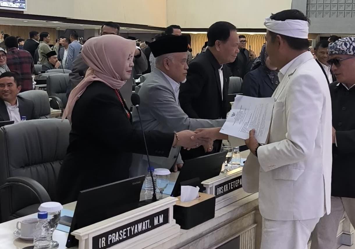 Fraksi Gerindra Jabar Bangun Kebersamaan di Momen Halal Bihalal