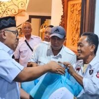 Pradi Supriatna saat kegiatan reses bersama masyarakat dan kader Partai Gerindra di Depok