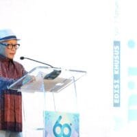 Buky Wibawa Karya Guna Berikan Sambutan di HUT ke-60 Pikiran Rakyat