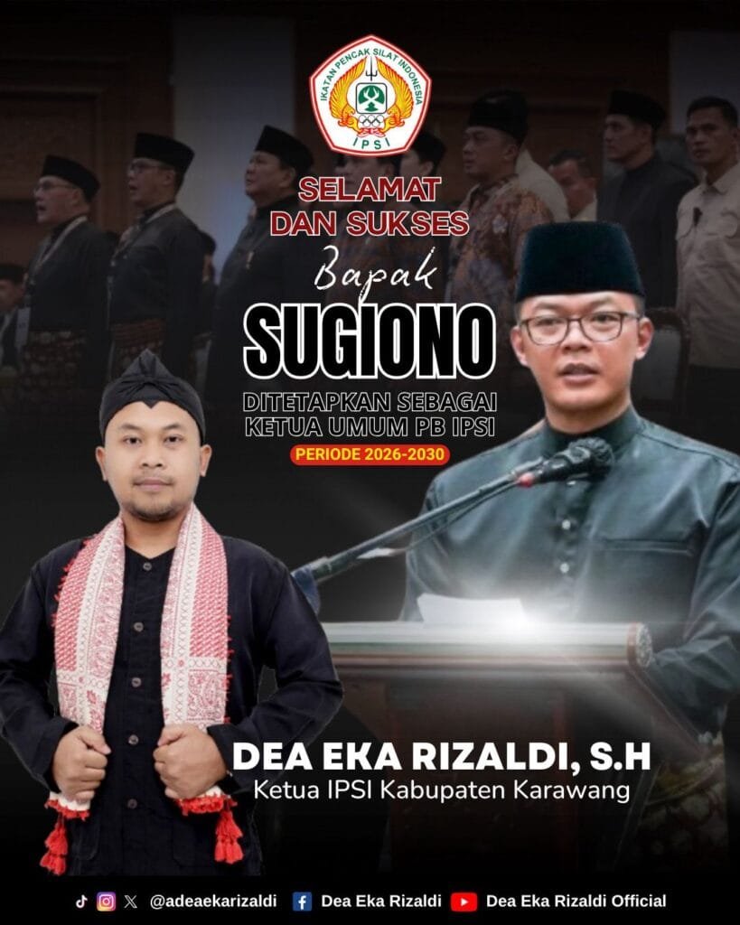 Dea Eka Rizaldi Sambut Kepemimpinan Baru Sugiono PB IPSI