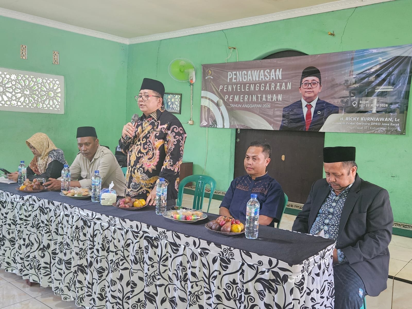 Ricky Kurniawan Perkuat Pengawasan di Ciampea, Aspirasi Warga Jadi Prioritas