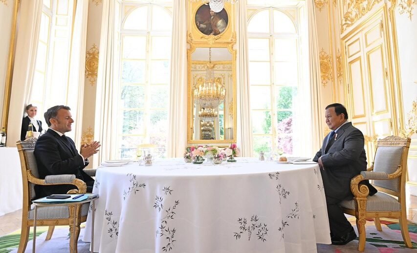 Pertemuan Prabowo dan Macron Bahas Kemitraan Indonesia–Prancis