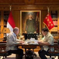 Prabowo Terima Rosan Roeslani Bahas Hilirisasi di Hambalang