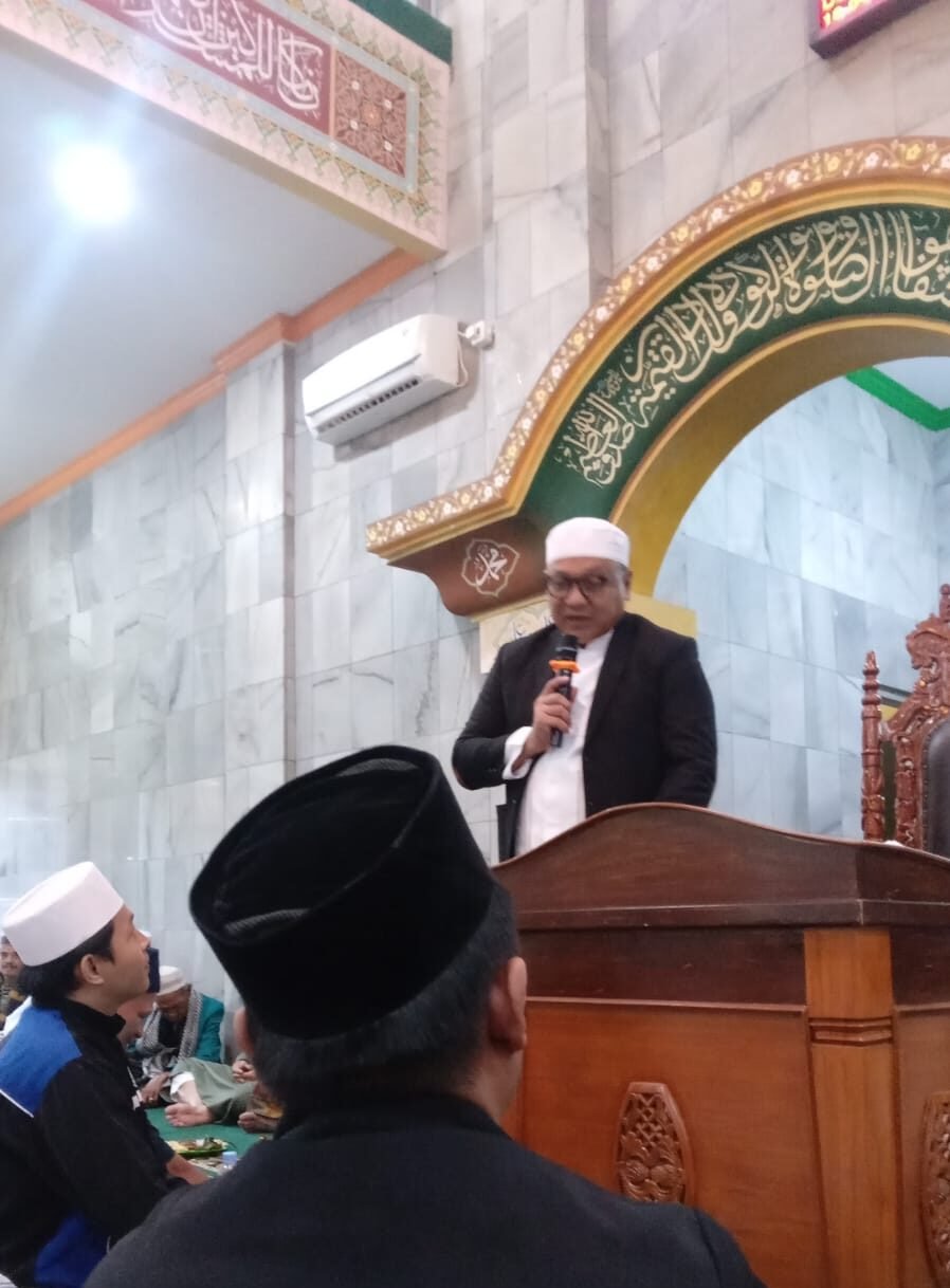 Pradi Supriatna menghadiri Jam’iyyah Silaturahmi Subuh Depok di Masjid Jami Al-Huda