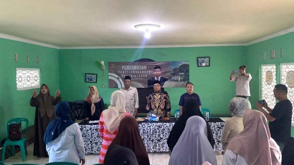 Ricky Kurniawan Tinjau Pengawasan Pemerintahan di Ciampea Bogor