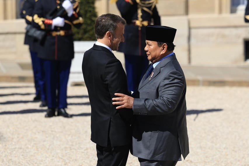 Suasana Diplomasi Prabowo di Istana Élysée Paris
