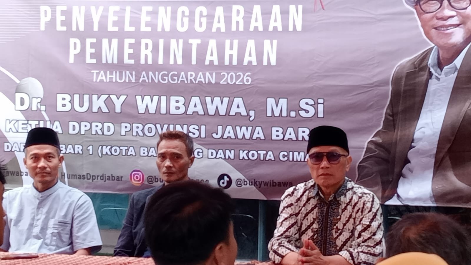 Buky Wibawa Pantau Pelaksanaan MBG Lewat Pengawasan Pemerintahan di Kota Bandung