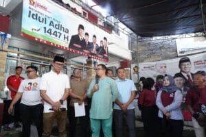 Gerindra Kota Bandung Distribusikan 1.500 Paket Daging Kurban kepada Warga