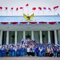 Pelajar FOJB Jawa Barat Kunjungi Istana Kepresidenan Jakarta