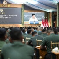 Prabowo Perkuat Semangat Juang 1.500 Komandan TNI di Bogor