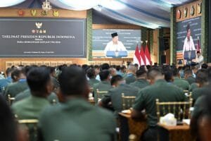 Prabowo Perkuat Semangat Juang 1.500 Komandan TNI di Bogor