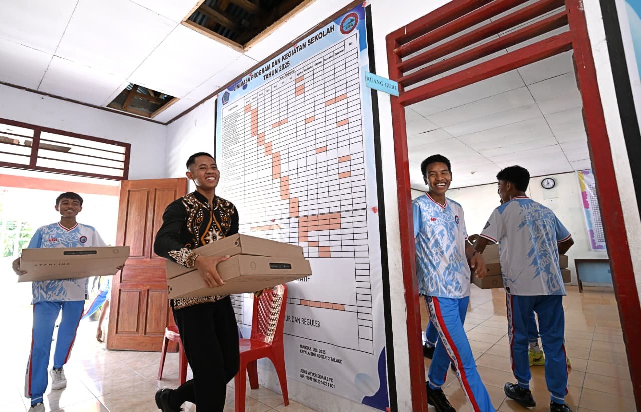 Presiden Prabowo Perkuat Akses Internet dan Telekomunikasi di Pulau Miangas