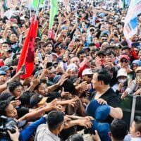 Prabowo Umumkan Kebijakan Baru untuk Pengemudi Ojol di Monas