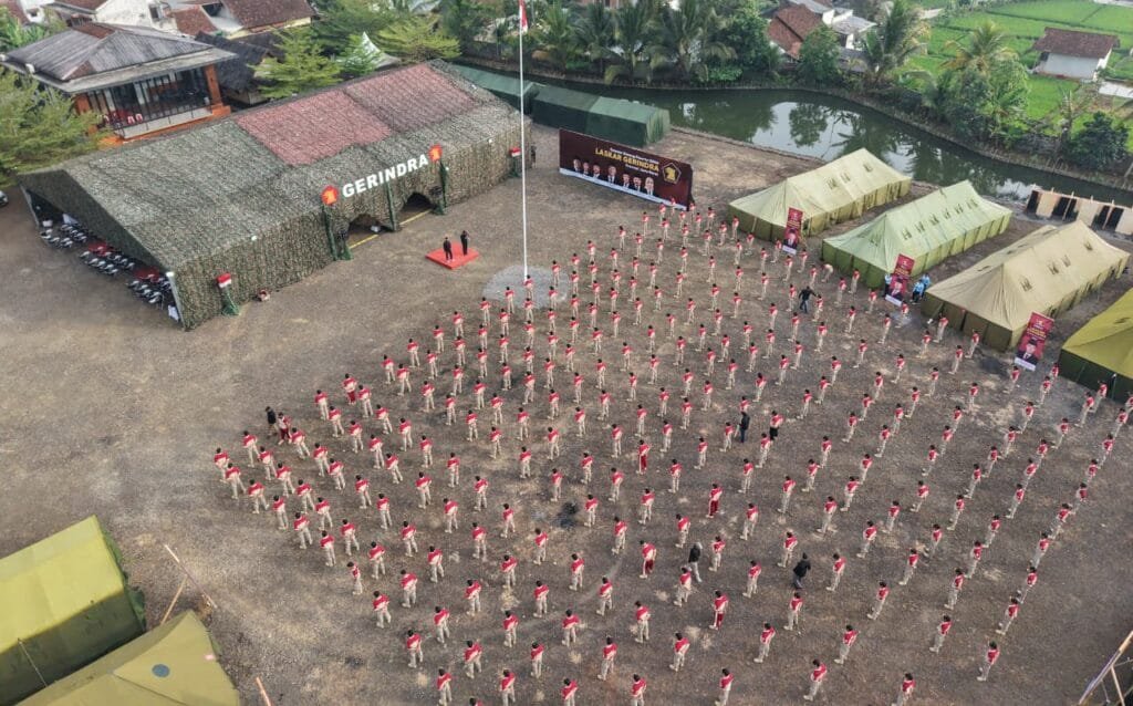 300 Peserta Ikuti Diklat Laskar Gerindra di Tasikmalaya