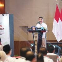 Abdul Harris Bobihoe Sambut Peserta Bimtek Gerindra Jabar di Kota Bekasi Abdul Harris Bobihoe Sambut Peserta Bimtek Gerindra Jabar