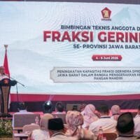 Amir Mahpud Buka Bimtek Gerindra Jabar di Kota Bekasi