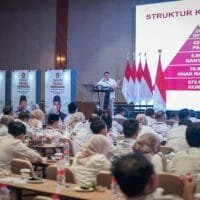 Bimtek Gerindra Jabar: Ibnu Ariebowo Perkuat Peran Kader dalam Mengawal Program Presiden Ibnu Ariebowo Kusumo Sampaikan Materi Penguatan Kader dalam Bimtek Gerindra Jabar