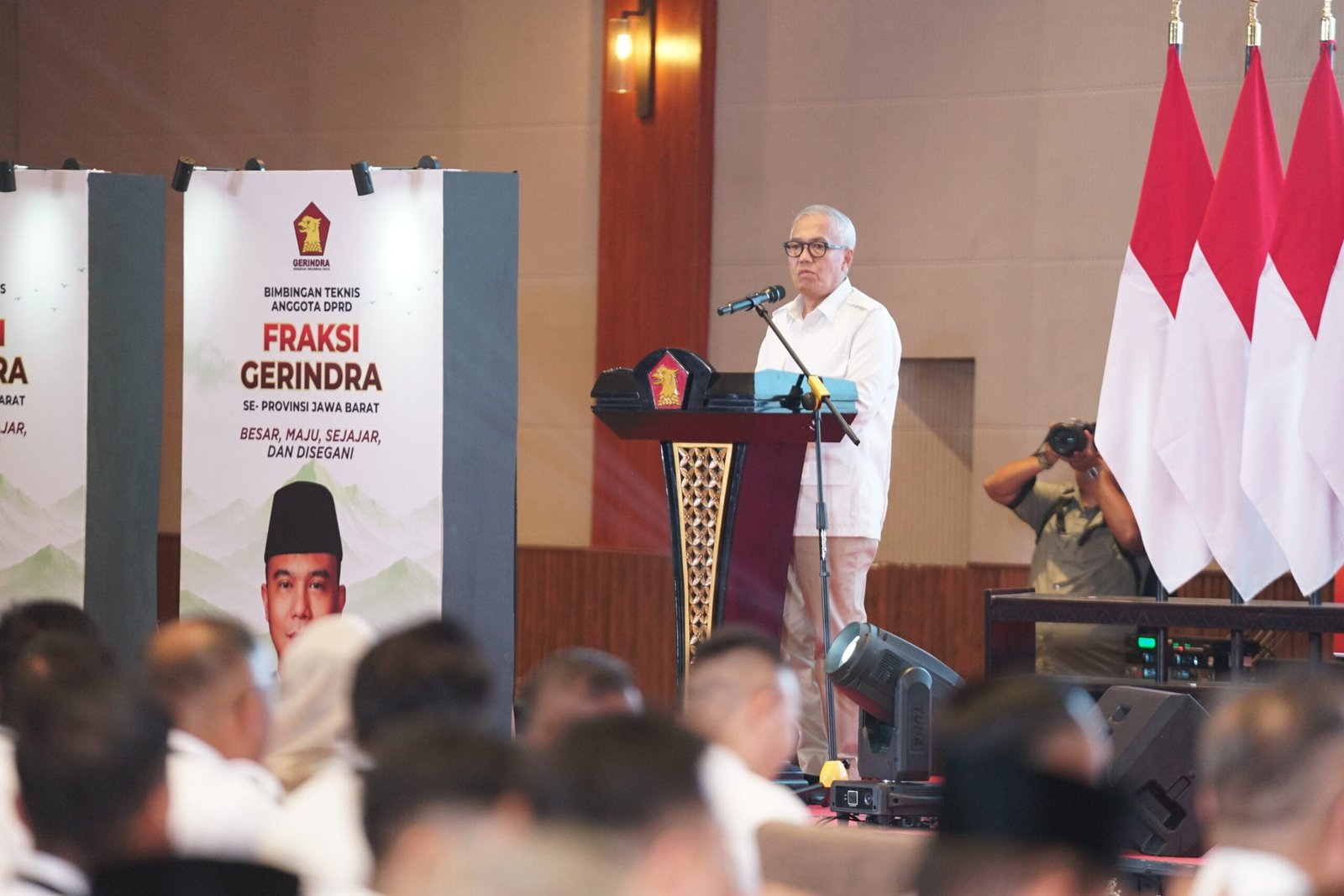 Bimtek Gerindra Jabar, Amir Mahpud Sebut Jabar Penentu Arah Politik Nasional