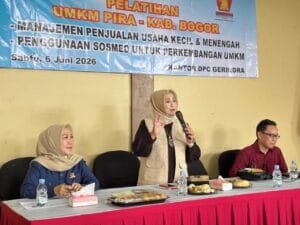 Prasetyawati Buka Pelatihan UMKM Perempuan di Kabupaten Bogor