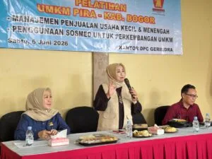 Prasetyawati Buka Pelatihan UMKM Perempuan di Kabupaten Bogor